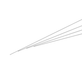 sourcing map 304 Stainless Steel Capillary Tube, OD 0.5mm x 0.1mm Wall Thick 300mm Length Metal Tubing for Industry Machinery, 4Pcs