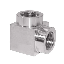 Beduan 90 Degree Elbow Fitting, 3/4" Female x 3/4" Female Stainless Steel Cast Pipe Fitting