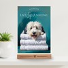 siviwonder Dog Sign Bobtail Relaxation Dog Sign Decorative Bathroom Wooden