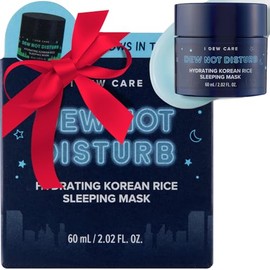 I DEW CARE Mascarilla De Noche - Dew Not Disturb | Mascarilla Facial Coreana De Noche, Hidratante, Piel De Cristal, Luminosidad, Ideal Para El Cuidado De La Piel De Mujeres, Regalos Para Navidad, 60