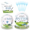 Grencian 96Pcs Golf Baby Shower Party Supplies A Little Putter