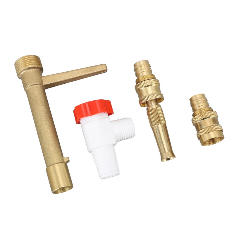 G3/4 Brass Quick Water Intake Valve Key Brass Quick Coupler