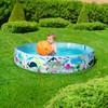 VFM - Childrens Paddling Pool 4ft, Rigid Family Pool, No