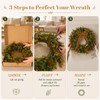 ICX 24-26'' Fall Boxwood Wreaths for Front Door Decor, Fall