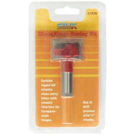 Steelex D1026 35-Millimeter Hinge Boring Bit, Carbide Tipped