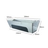 Yajuyi Stainless Steel Mud Pan/Drywall Putty Mud Pan Left Joint