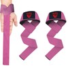 WFX Weight Lifting Straps Wrist Support Padded Neoprene Gym Cross
