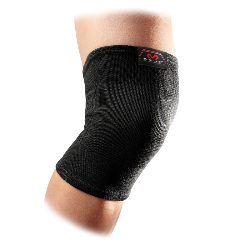 McDavid 410 Knee Pad with Sorbothane Insert (Black, Medium)
