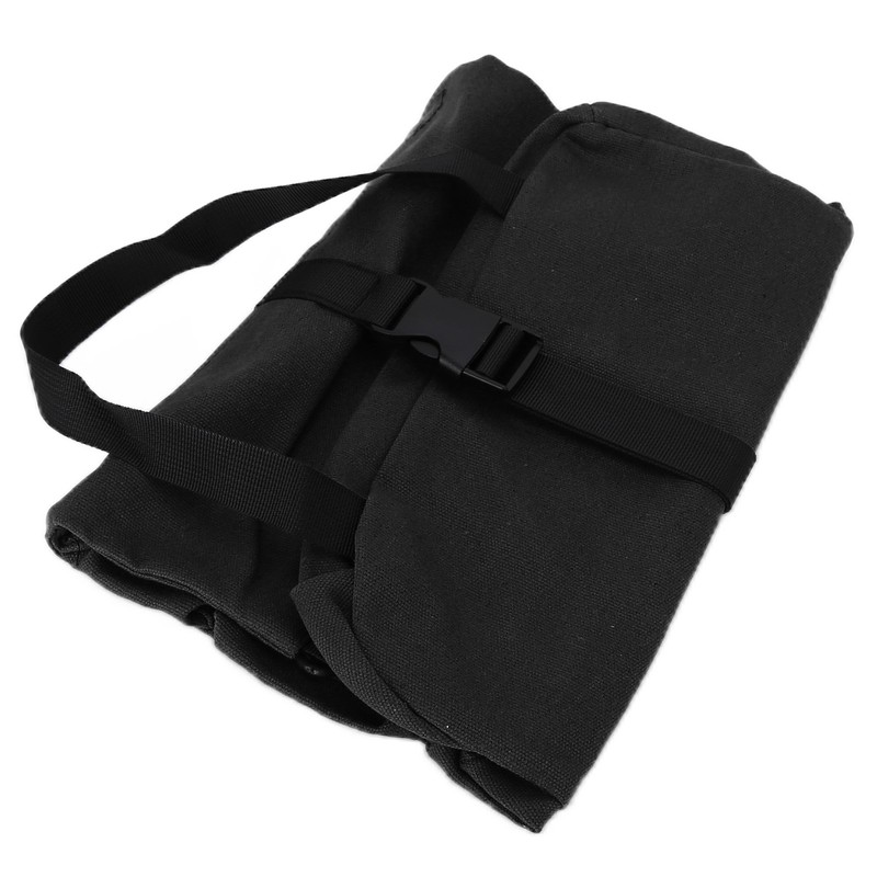 Tool Storage Bag Canvas Foldable Zipper Design Lightweight and Durable