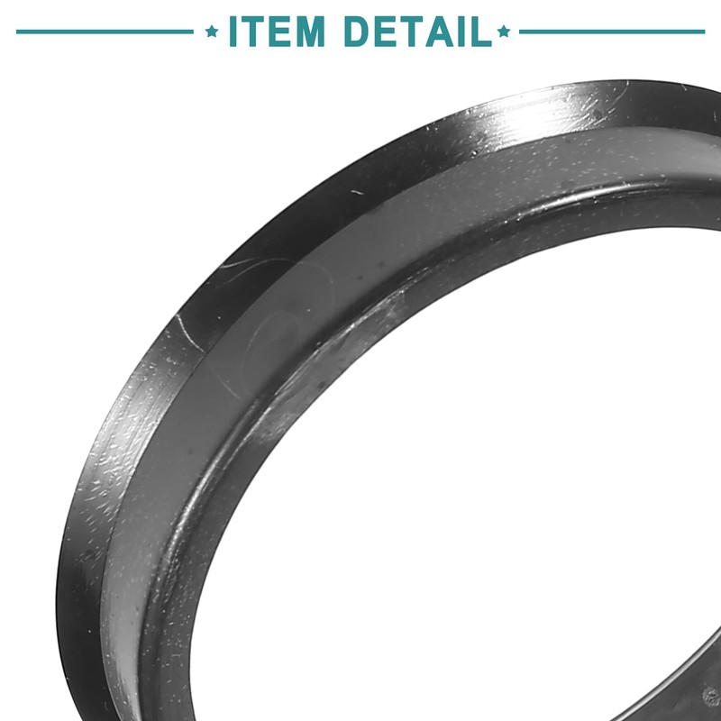 ACROPIX 57.1 to 65.1mm Hub Centric Rings Black - Pack