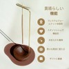 Dostende Incense Holder Multi-Purpose Design Wood Incense Burner Ash Catcher