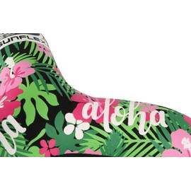 Sunflex Triangle Tropical Flower Throwing Disc Lightweight Flying Disc for the Beach and the Park with Long Throwing Distance Very Soft for Catching Extremely Robust for All Age Groups