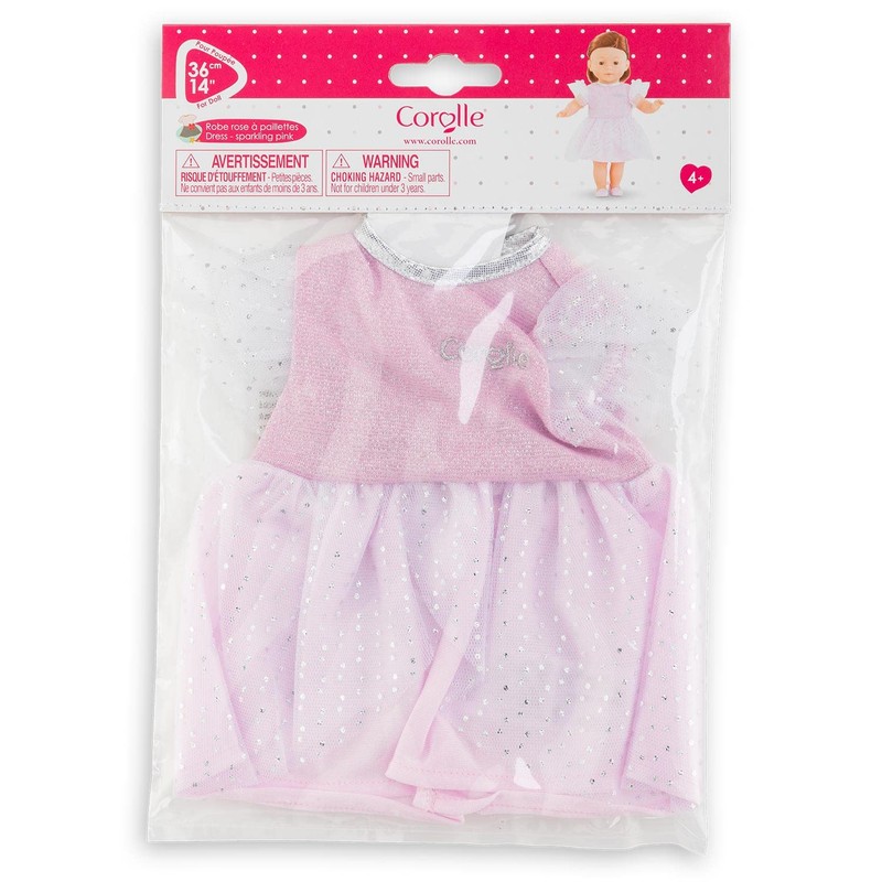 Corolle 9000212130 Glitter Dress for All 36 cm MaCorolle Dolls