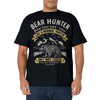 Bear Hunter T shirt Vintage Hunting Funny Hunters Definition T-Shirt