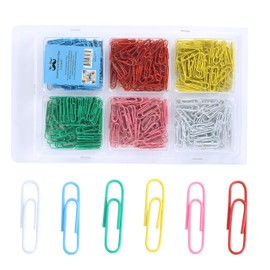 Mr. Pen- Paper Clips, 1.3 Inch, 450 Pack, Small Paper Clips, Colored Paper Clip, Clip, Paperclips, Paper Clip, Clips for Paperwork, Paper Clips for Office, Paper Clips Small, Colored Paper Clips