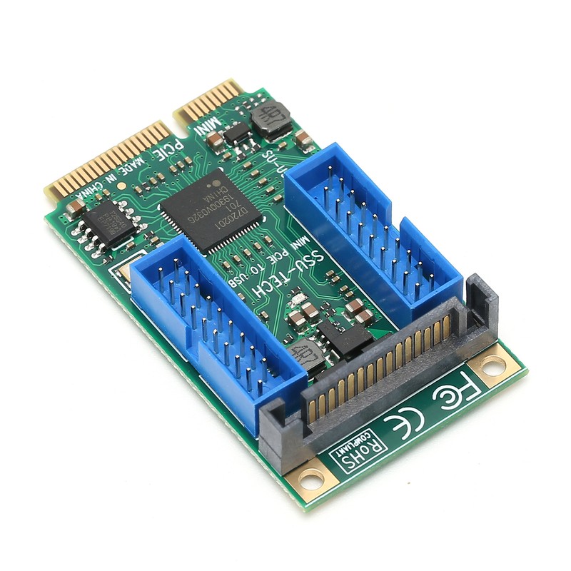MINI PCIE to USB3.0 Front Expansion Card for Windows XP/2003/Vista