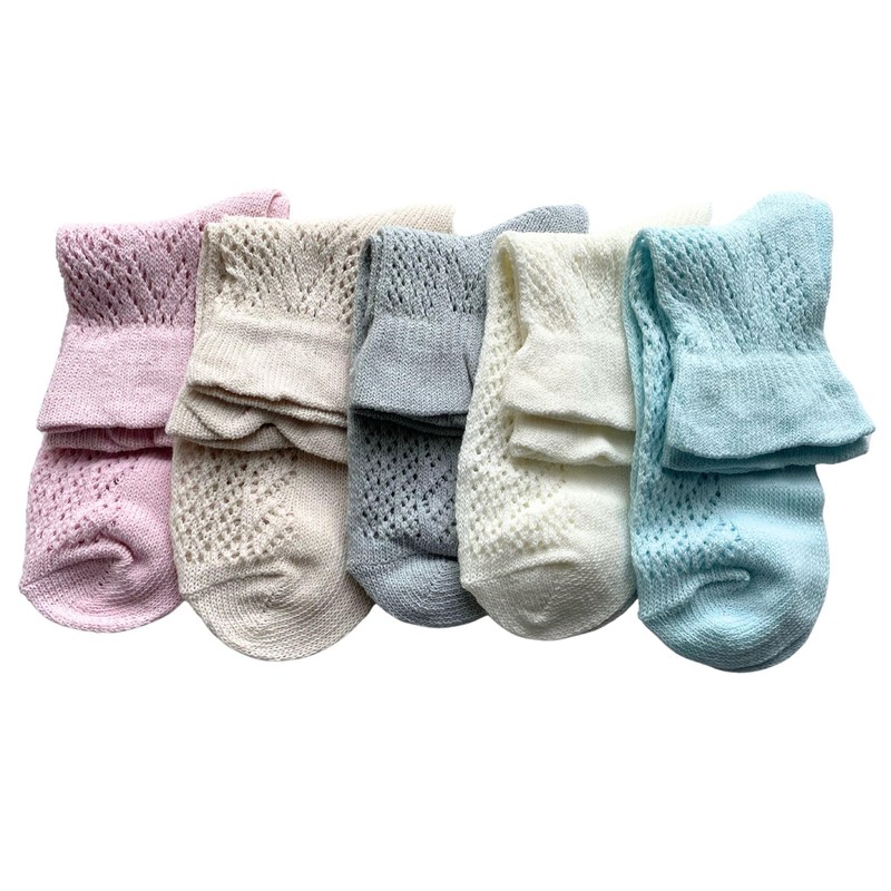 Mode Select Socks, Women's, Thin, Summer, Solid, Hand-Knitted, Lumy Socks,