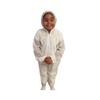 Disposable Children's Coveralls w Hood and elastic wrists (MEDIUM) Size