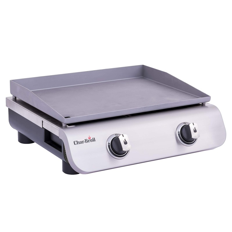 Char-Broil 19952085 22-inch 2-Burner Tabletop Gas Griddle, Gray