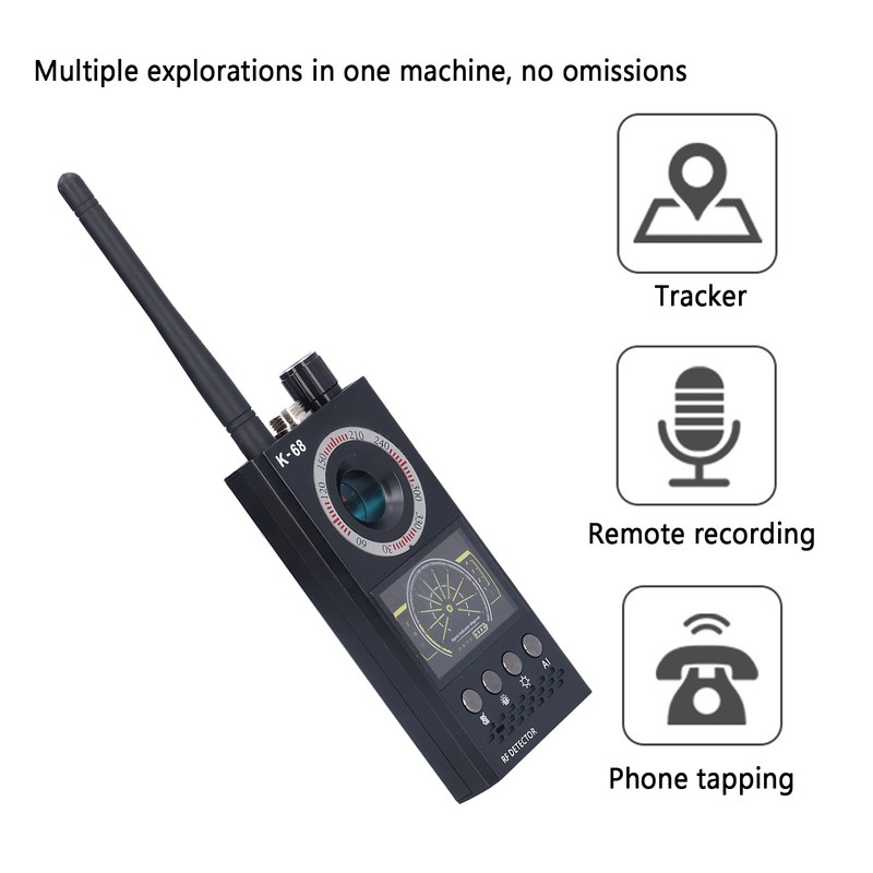 Concealed Camera Detector Finder Privacy Protector ABS Signal Electronic Tracker