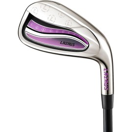 LAZRUS Premium Womens Golf Clubs Irons Right and Left Hand - Lightweight Ladies Graphite Shafts, Forgiving and Controlled Shots on The Course (RH, PW Iron)