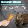 Bestac Catnip Vegetable-Shaped Cat Toy - Filled with Catnip for