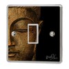 the grafix studio Buddha Light Switch Sticker Vinyl/Skin cover sw39