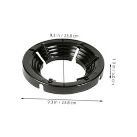 Ciieeo Wok Ring Support Rack Windproof Wok Stand for Gas Stove High Temperature Resistant Kitchen Accessory Non Slip Design for Stable Cooking for Home and Restaurants