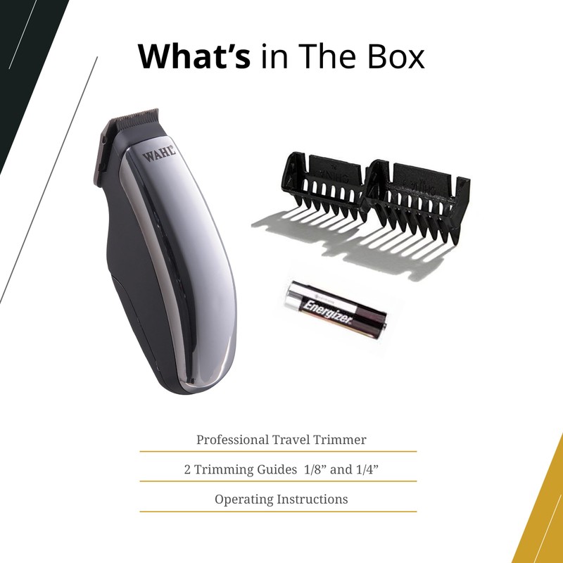 Wahl Professional Half Pint Trimmer, Compact Travel Size, Lightweight, Battery-Operated