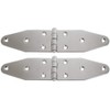 SeaLux Marine Boat Stainless Steel Heavy Duty Strap Hinge 7-1/8"x
