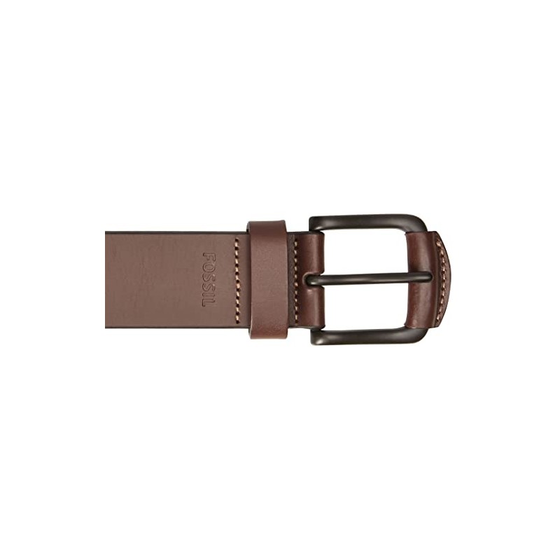 Fossil Men's Carson Belt, Dark Brown, 40