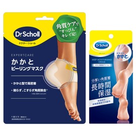 Dr. Scholl's Heel Peeling Mask + Moisturizing Cream for Heels 70g