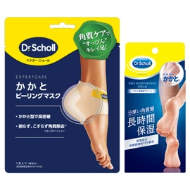 Dr. Scholl's Heel Peeling Mask + Moisturizing Cream for Heels 70g