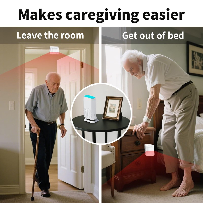 Bed Sensor Alarm and Fall Prevention for Elderly, Motion Sensor