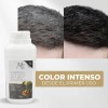 Shampoo Tinte Negro, Cobertura Canas, Aceite Argán. Mc Life