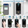 Harfo Fingerprint Smart Door Locks for Front Door with Handle
