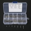 230 Pieces M2 304 Stainless Steel Flat Head Screws Cylinder
