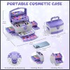 PERRYHOME Kids Makeup Set for Girl 56 Pcs Washable Real