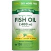 Natures Truth Fish Oil Omega-3, Natural Lemon Flavor, 120 Count