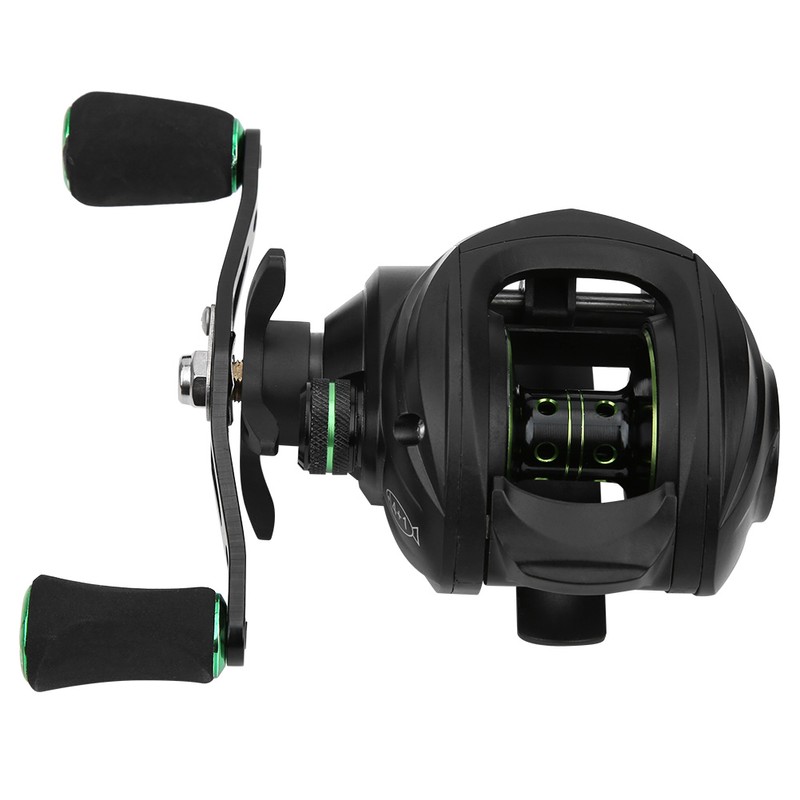 HL Metal Wheel Baitcasting Reel Left/Right Hand Magnetic Brake Fishing