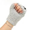 1Pair USB Heated Gloves Adjustable Temperature Electric Heated Gloves for
