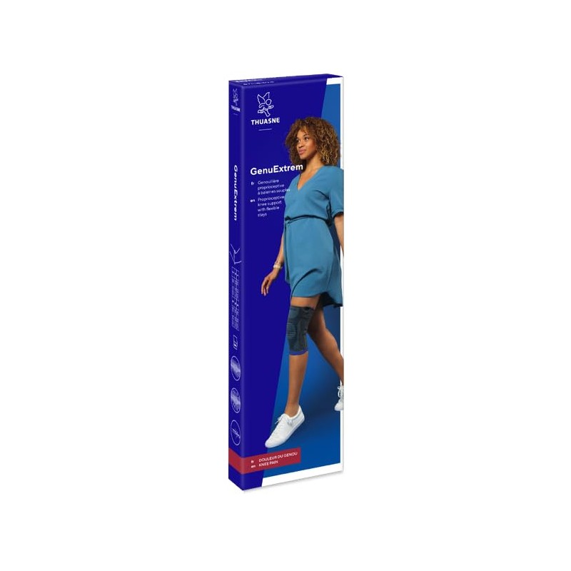 THUASNE Genuextrem Knee Support (Size 4: 42-45 cm Knee Circumference)