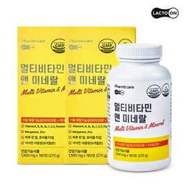 Seoul Pharmacist Credit Union (bag) Multivitamin & Mineral 180 tablets (6 months supply) 2 sets / 서울약사신협(백) 멀티비타민 앤 미네랄 180정(6개월분) 2세트