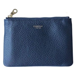 CCOMPANY LIMITED Wallet Men's Coin Purse Card Case Key Case Lupo 2 Second Italian Leather, navy