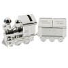 SOLEFAVORS Bambino Silver Plated Train Money Box & First Tooth