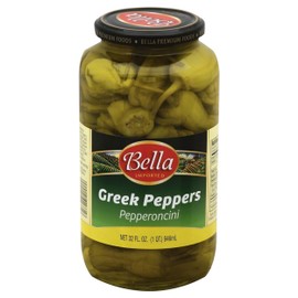 Bella Pepperoncini Greek Salad Pepper, 32 Ounces (Pack Of 6)