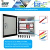 GXELZK Hardcover 6 Strings Solar Combiner Box 80A DC Main