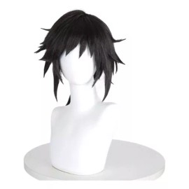 generic Peluca Demon Slayer Tomioka Giyuu Kamado Cosplay Cabello Neg