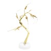 72LEDs Light Tree Shape USB Or Battery Powered Golden FivePointed