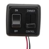 12 Volt DC Dimmer Switch, Black Toggle Dimmer Switch 9V